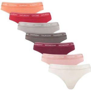 Calvin Klein Dames string (set van 7)