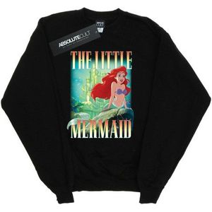 Li-cense - Disney The Little Mermaid Ariel Sweatshirt - Zwart - Katoen/Polyester