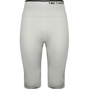 2XU - Engineered Hi-Rise Shorts - Beige/Zwart - Dames