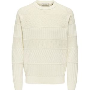 Only & Sons - Onsalkan - Herentrui - Off-white