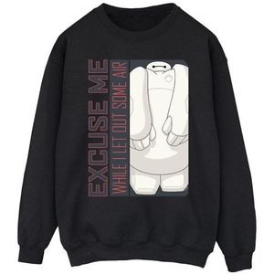 Li-cense Disney heren big hero 6 baymax excuse me wat lucht sweatshirt