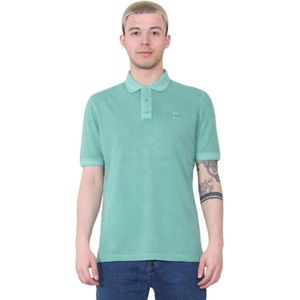 M&S - SS-poloshirt - Groen - Heren