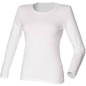 SF Women Dames feel good stretch t-shirt met lange mouwen
