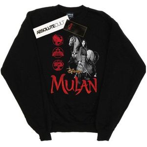 Li-cense Disney dames mulan movie paard pose sweatshirt