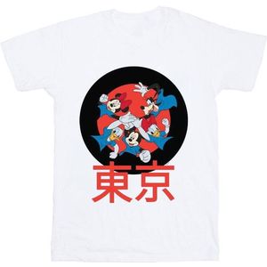 Li-cense Disney heren mickey mouse team huddle t-shirt