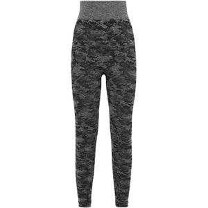Plein Sport - Seamless Sport Leggings - Zwart - Camouflage
