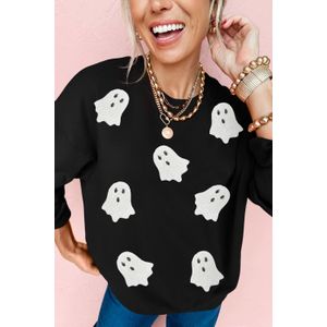 Ghost Sequins Sweatshirt