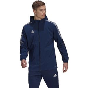 Adidas - Tiro 21 - Windjack - Zwart - 57% Polyester, 43% Gerecycled Polyester, Aeroready