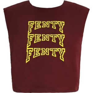 Puma - Fenty - Mouwloze Top - Bordeauxrood