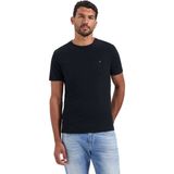 No Excess - Shirt - Zwart - Kwartmouw - Normale Pasvorm