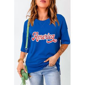 Patriottische Graphic T-shirt Relaxed Fit