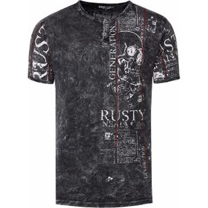 Rusty Neal - T-shirt - Katoen - Normale Pasvorm - Rondhals