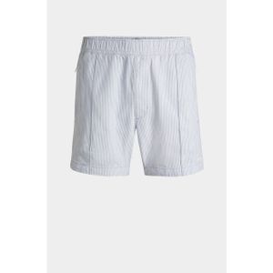 HUGO Red - Zwembroek - Blauw - Katoen/Viscose - Regular Fit