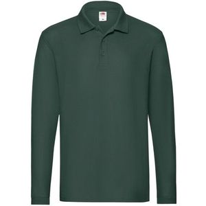 Fruit of the Loom - Heren Premium Poloshirt - Katoen - Lange Mouwen