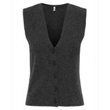 Only - Onlbillie Sl Vest - Gilet - Chocolate Torte/melange