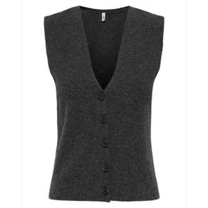 Only - Onlbillie Sl Vest - Gilet - Chocolate Torte/melange