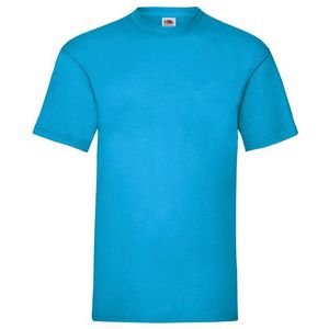 Fruit of the Loom - Valueweight - T-shirt - Wit - 100% Katoen, Crew Neck, Korte Mouwen, 165gsm