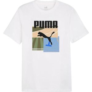 Puma - Grafisch Zomer T-shirt - Heren - 100% Katoen