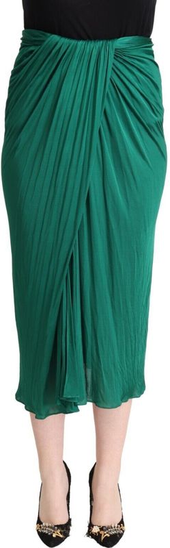 Dolce & Gabbana, Dames, Rokken, Groen, Maat: 3XS Viscose,