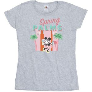 Li-cense Disney dames minnie mouse lentepalmen katoenen t-shirt