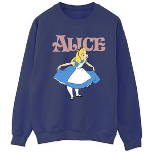 Li-cense Disney dames alice in wonderland take a bow sweatshirt