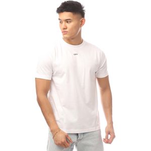 Off White - Stamp Slim Fit T-shirt - Wit - Katoen