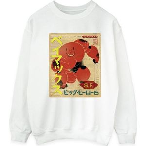 Li-cense Disney heren big hero 6 baymax newspaper sweatshirt