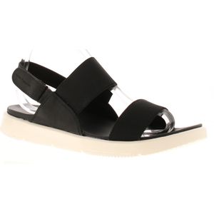 Hush Puppies - Selena - Sandalen - Zwart - Klittenbandsluiting