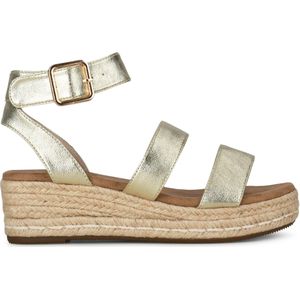 Poelman C0047-17hpsh sandaal gold plateau sandalen dames