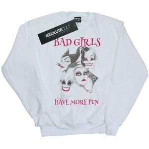 Li-cense Disney heren bad girls have more fun sweatshirt