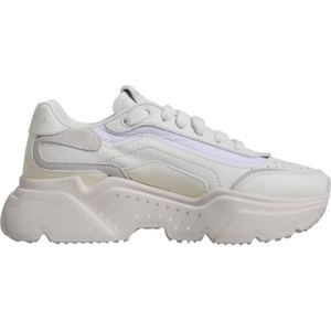 Dolce & Gabbana - Daymaster - Sneakers - Wit - Leer - Hoogwaardig Vakmanschap