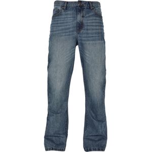 Urban Classics Heren faded flared jeans