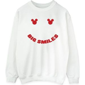 Li-cense Disney dames mickey mouse grote glimlach sweatshirt
