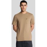 Lyle & Scott - Pocket T-Shirt - Zand