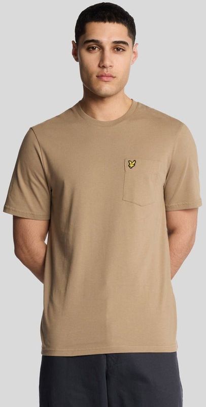 Lyle & Scott - Pocket T-Shirt - Zand