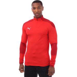 Puma - Final Training - 1/4 Zip Top - Rood - Heren