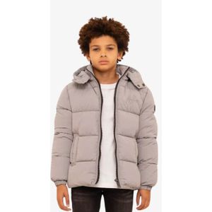 Malelions - Kids Donn Puffer Jacket - Grijs - Winterjas