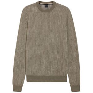 Boss Black - Habito - Trui - Groen - Wol