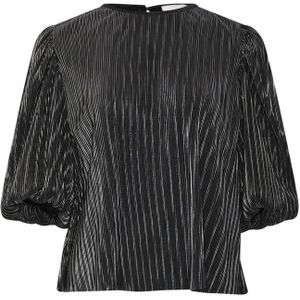 Shelly Blouse in Marineblauw/Blauw