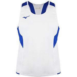 Mizuno - Team Authentic - Singlet Vest - Wit/Blauw