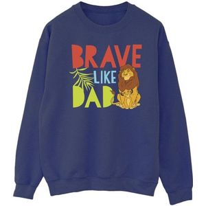 Li-cense Disney heren the lion king brave like dad sweatshirt