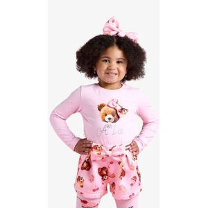 ADee - Maya - Korte Broek - Pink - Meisjes Set