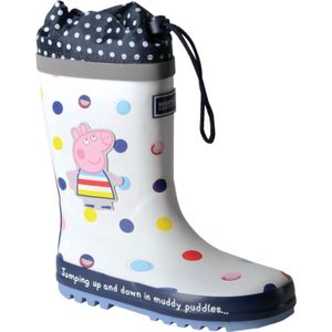 Peppa Pig Kinder/kinderen splash polka dot wellington laarzen