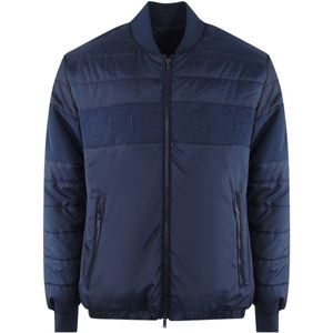 Ice Iceberg - Gewatteerde Bomberjack - Marineblauw