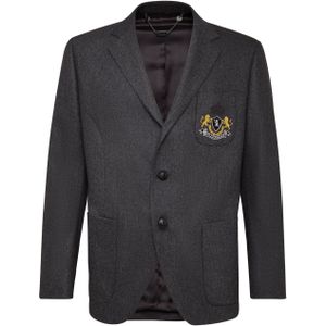 Billionaire - Blazer Double Lion - Grijs - Wol - Slim Fit