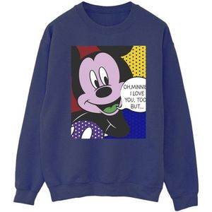 Li-cense - Disney - Sweatshirt - Multicolor - 50% Katoen, 50% Polyester, Gedrukt, Crew Neck