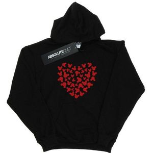 Li-cense Disney jongens mickey mouse hart silhouet hoodie