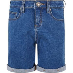 Urban Classics Meisjes bio stretch denim 5 zakken shorts