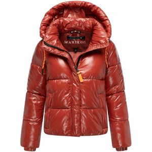 Marikoo - Skyraa - Gewatteerde Winterjas - Met Capuchon - Glanzend Design