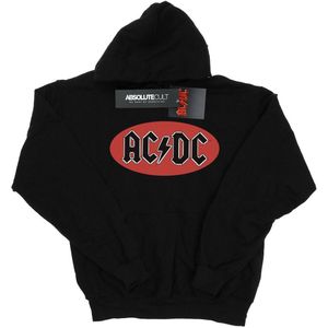 Li-cense Ac/dc heren rood cirkel logo hoodie